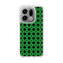 スリムプロテクションケース［ Shower Dot - Green ］