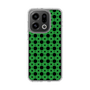 スリムプロテクションケース［ Shower Dot - Green ］