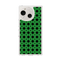 スリムプロテクションケース［ Shower Dot - Green ］