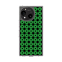 スリムプロテクションケース［ Shower Dot - Green ］