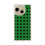 スリムプロテクションケース［ Shower Dot - Green ］