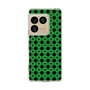 スリムプロテクションケース［ Shower Dot - Green ］