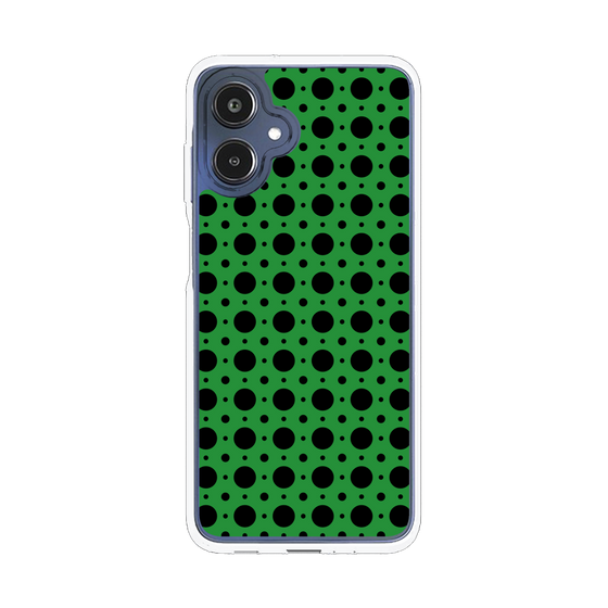 スリムプロテクションケース［ Shower Dot - Green ］