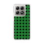 スリムプロテクションケース［ Shower Dot - Green ］