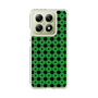 スリムプロテクションケース［ Shower Dot - Green ］
