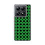 スリムプロテクションケース［ Shower Dot - Green ］