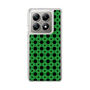 スリムプロテクションケース［ Shower Dot - Green ］