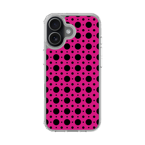 スリムプロテクションケース［ Shower Dot - Pink ］