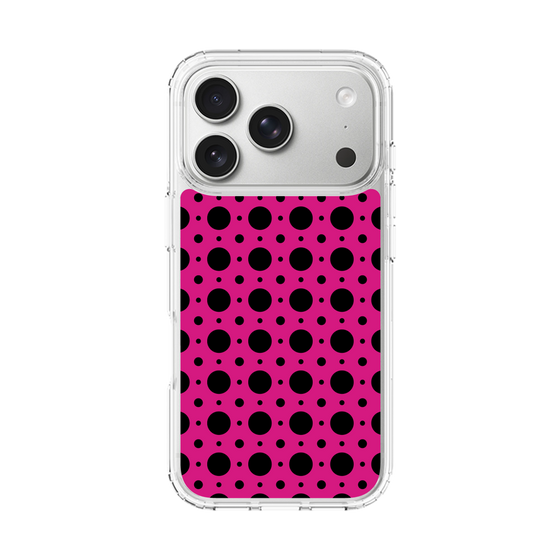 スリムプロテクションケース［ Shower Dot - Pink ］