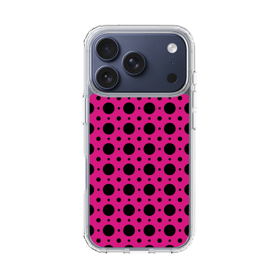 スリムプロテクションケース［ Shower Dot - Pink ］