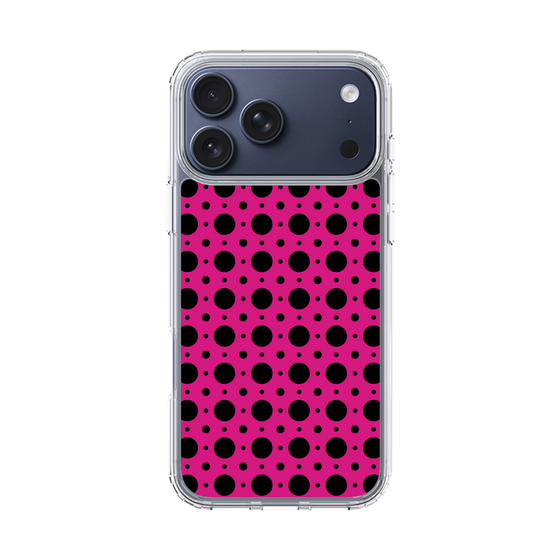 スリムプロテクションケース［ Shower Dot - Pink ］