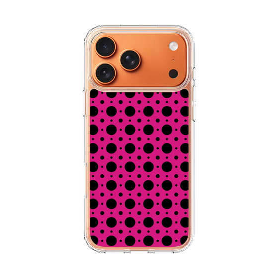 スリムプロテクションケース［ Shower Dot - Pink ］