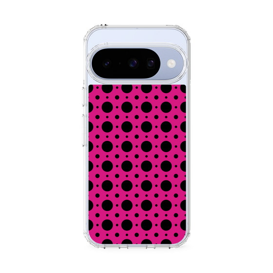 スリムプロテクションケース［ Shower Dot - Pink ］