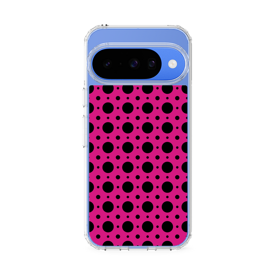 スリムプロテクションケース［ Shower Dot - Pink ］