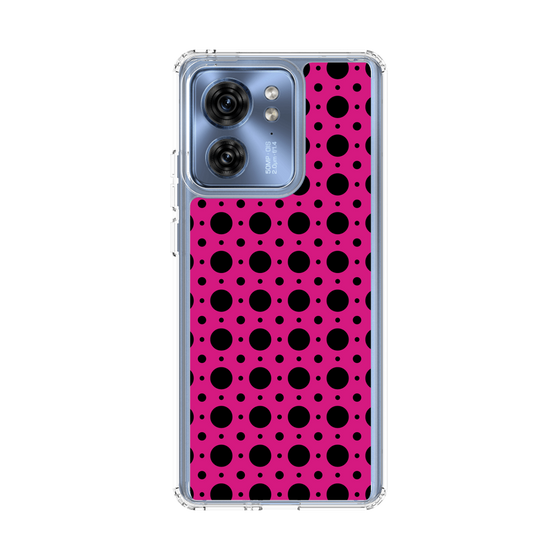 スリムプロテクションケース［ Shower Dot - Pink ］