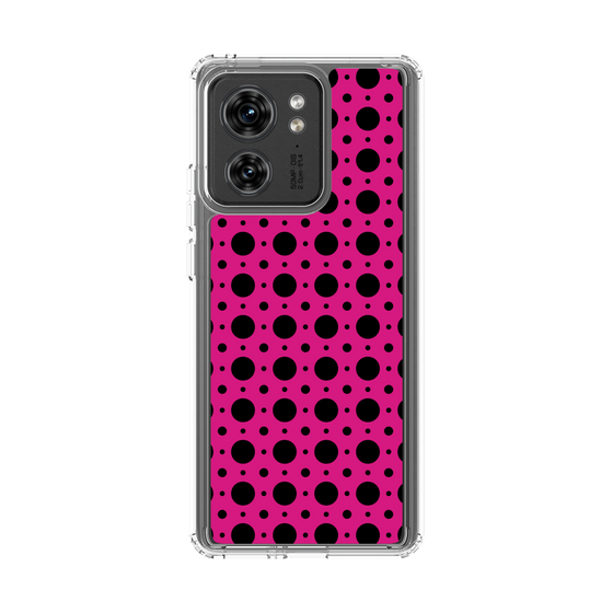 スリムプロテクションケース［ Shower Dot - Pink ］