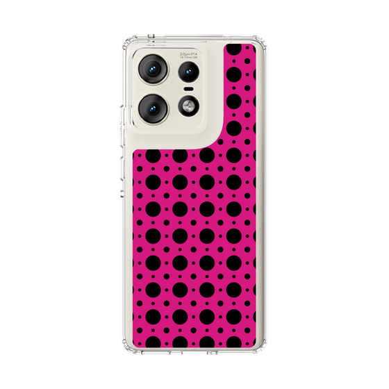 スリムプロテクションケース［ Shower Dot - Pink ］
