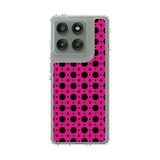 スリムプロテクションケース［ Shower Dot - Pink ］