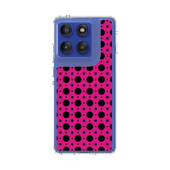 スリムプロテクションケース［ Shower Dot - Pink ］