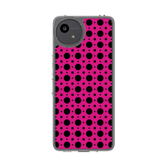 スリムプロテクションケース［ Shower Dot - Pink ］