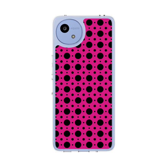 スリムプロテクションケース［ Shower Dot - Pink ］
