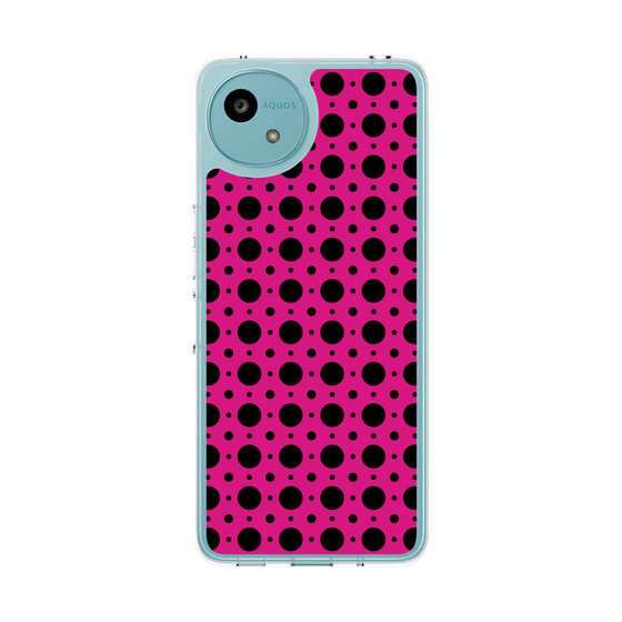 スリムプロテクションケース［ Shower Dot - Pink ］