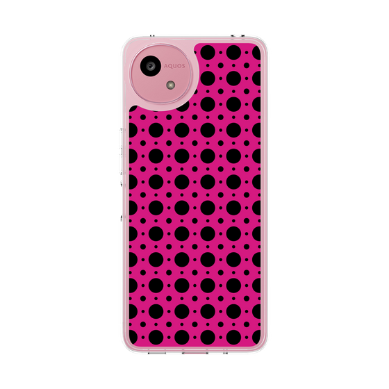 スリムプロテクションケース［ Shower Dot - Pink ］