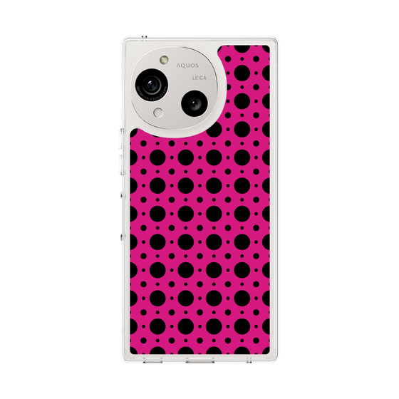 スリムプロテクションケース［ Shower Dot - Pink ］