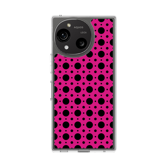 スリムプロテクションケース［ Shower Dot - Pink ］