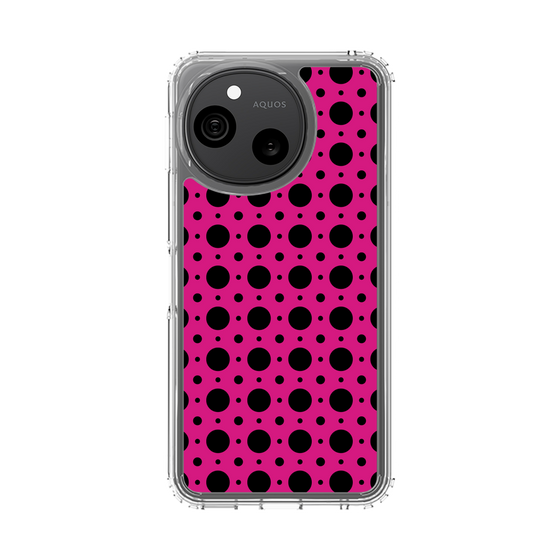 スリムプロテクションケース［ Shower Dot - Pink ］