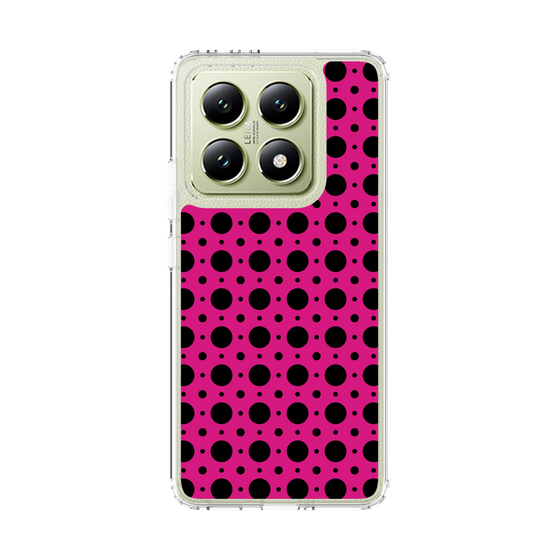 スリムプロテクションケース［ Shower Dot - Pink ］