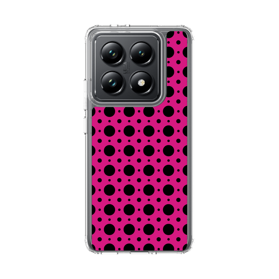 スリムプロテクションケース［ Shower Dot - Pink ］