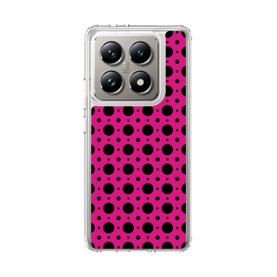 スリムプロテクションケース［ Shower Dot - Pink ］