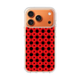 スリムプロテクションケース［ Shower Dot - Red ］