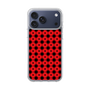 スリムプロテクションケース［ Shower Dot - Red ］