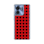 スリムプロテクションケース［ Shower Dot - Red ］