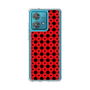 スリムプロテクションケース［ Shower Dot - Red ］