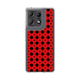 スリムプロテクションケース［ Shower Dot - Red ］