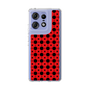 スリムプロテクションケース［ Shower Dot - Red ］