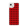 スリムプロテクションケース［ Shower Dot - Red ］