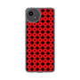 スリムプロテクションケース［ Shower Dot - Red ］