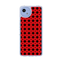 スリムプロテクションケース［ Shower Dot - Red ］