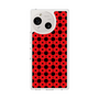 スリムプロテクションケース［ Shower Dot - Red ］