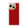 スリムプロテクションケース［ Shower Dot - Red ］