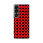 スリムプロテクションケース［ Shower Dot - Red ］