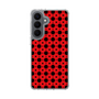 スリムプロテクションケース［ Shower Dot - Red ］