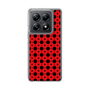 スリムプロテクションケース［ Shower Dot - Red ］