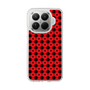 スリムプロテクションケース［ Shower Dot - Red ］