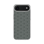 スリムプロテクションケース［ Dot Circle - Gray ］