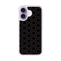 スリムプロテクションケース［ Dot Circle - Black ］